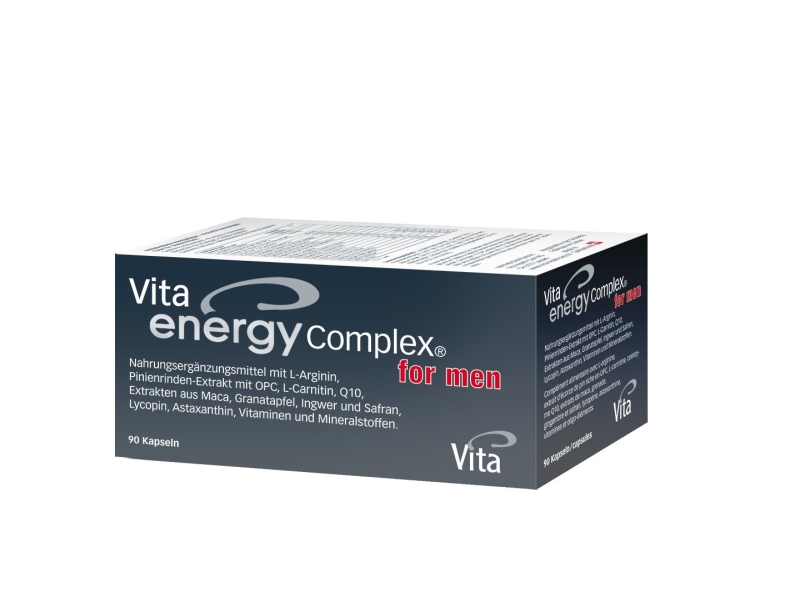 VITA energy complex for men capsules 90 pièces
