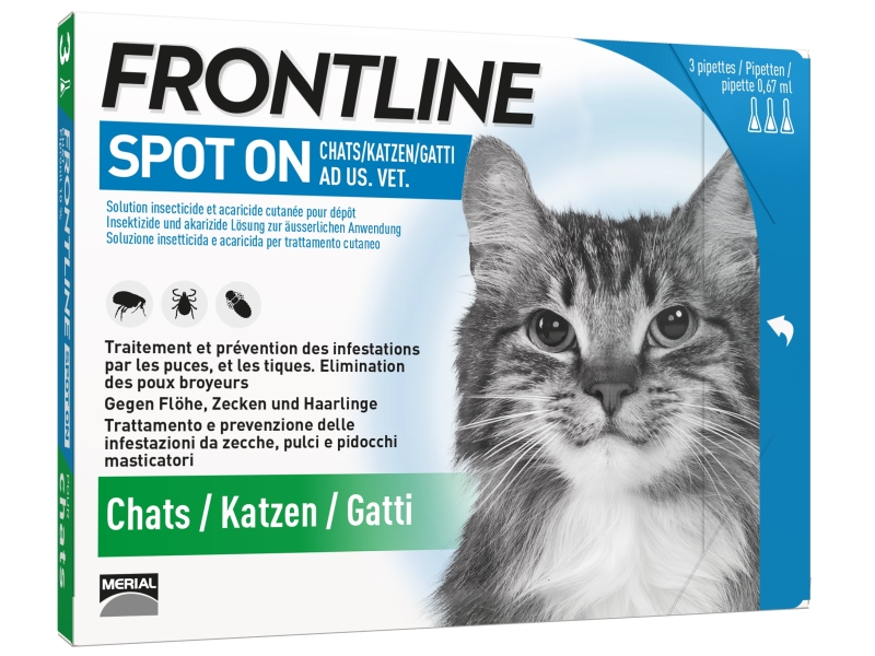 FRONTLINE spot-on Chat liste D 3 x 0.5 ml