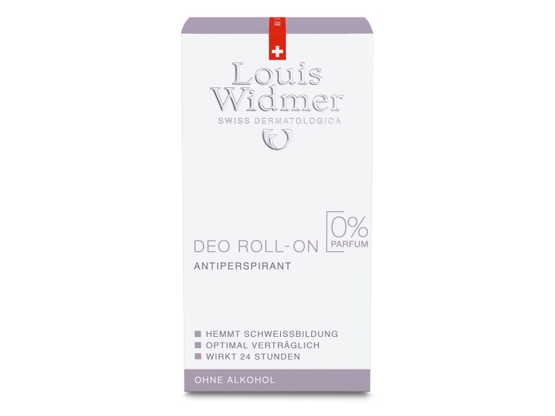 LOUIS WIDMER Déodorant non parfumé roll-on 50 ml