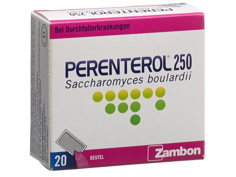 PERENTEROL poudre 250 mg sachets 20 pièces
