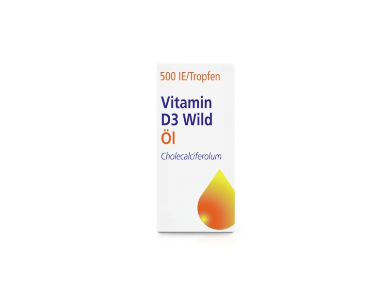 VITAMINE D3 Wild huile 500 UI/goutte 10 ml