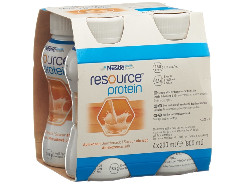 RESOURC Protein Abricot 4 x 200 ml