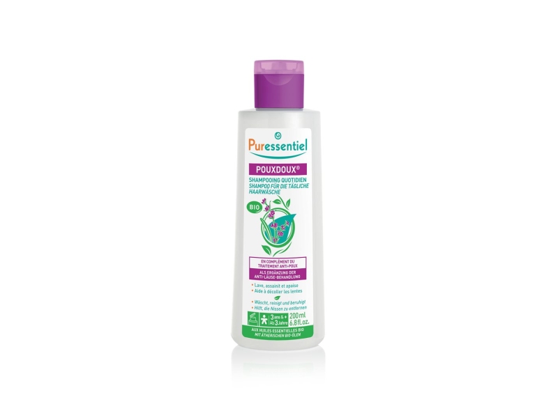 PURESSENTIEL Poudoux® Shampoo zur täglichen Anwendung 200 ml